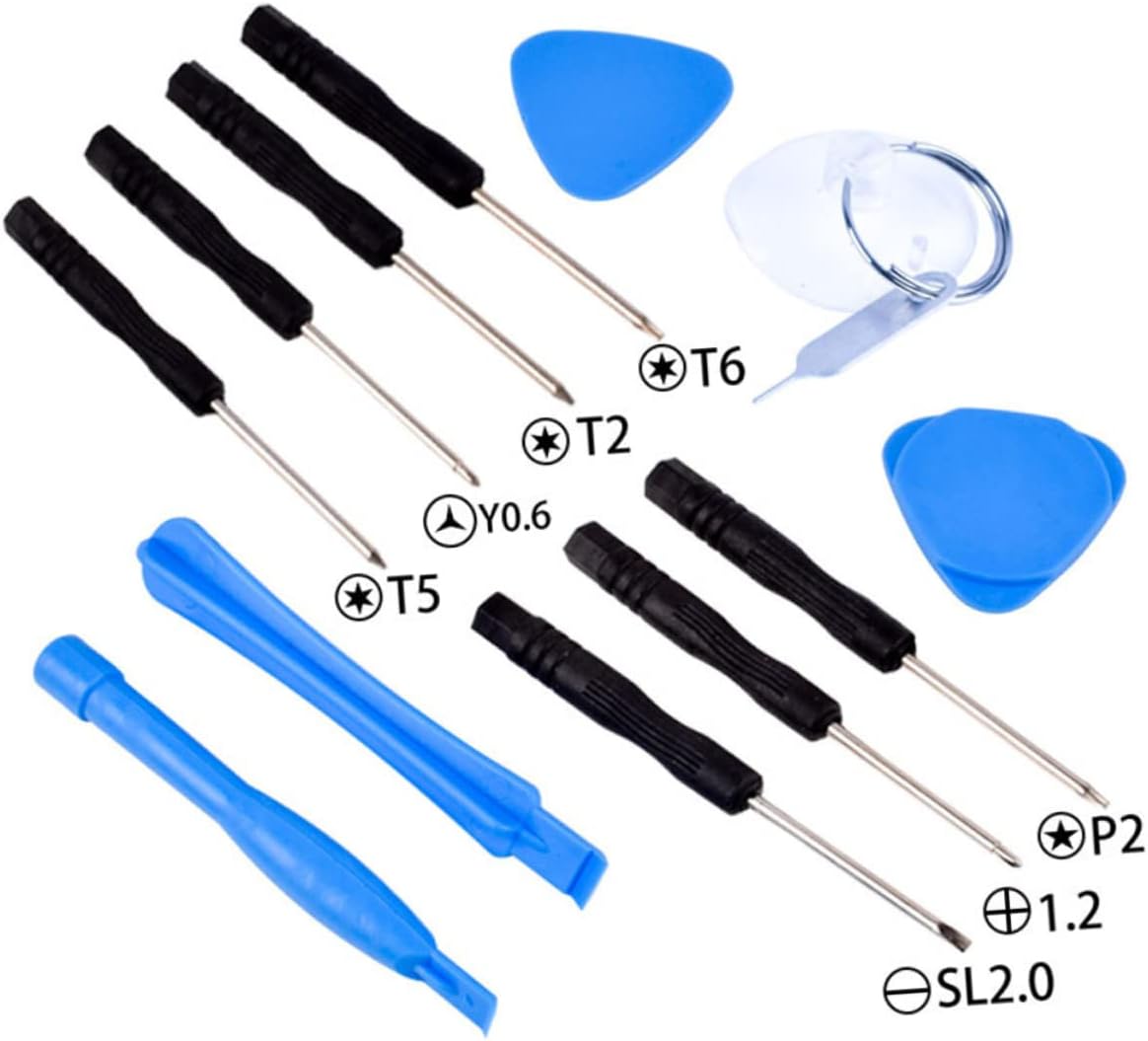 1Set Tablet Computer Repair Tool Kit Assorted Color Pry Disassembly Durable Chromium Vanadium Magnetic Handle for Easy Use Portable Electronics Repair Tools