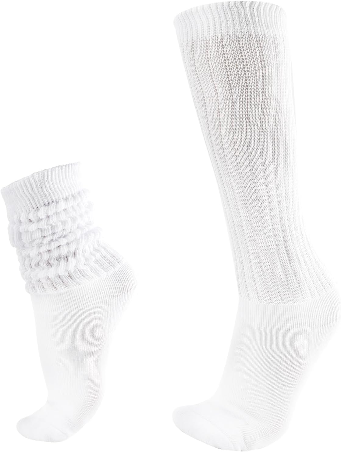 Slouch Socks - Stack & Scrunch Socks for Women, 90s Style, Perfect for Winter