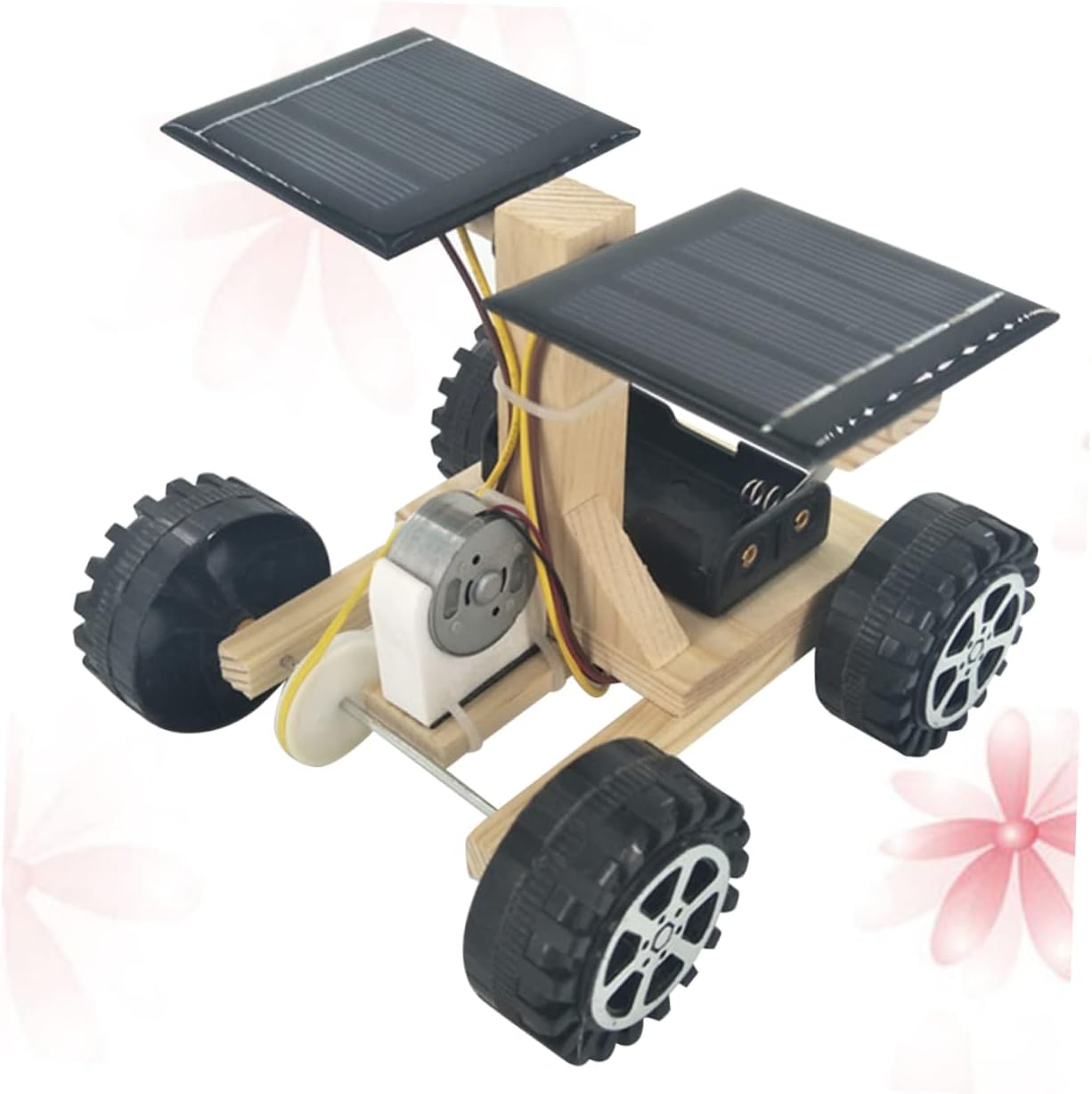 DIY Solar Powered Space Model Educational Science Experiment Kit for Fun DIY Assembly Science Materials for Learning and Exploration