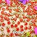 Produktbild Farbiges Glas Kristallgoldkralle Einstellungen 3mm 4 mm 5 mm 6 mm 7 mm 8 mm Farbe Fancy runde Form auf Strass nähen DIY Kleidung Konten, Rot A24, 8mm SS38 100pcs