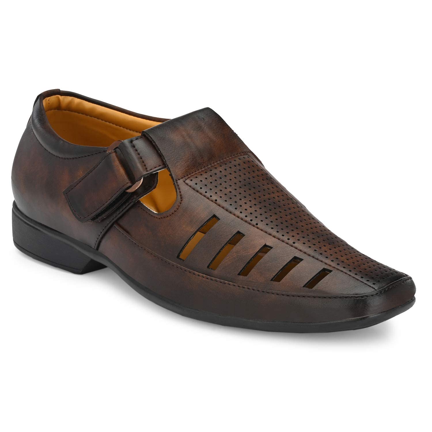 See full amazon price history chart for AZZARO BLACK Mens Synthetic Leather Velcro Fashion Sandal 7UK/IND,Brown AZZARO BLACK Mens Synthetic Leather Velcro Fashion Sandal 7UK/IND,Brown (B09QCNQR1Q) Amazon Price History, Amazon Price Tracker