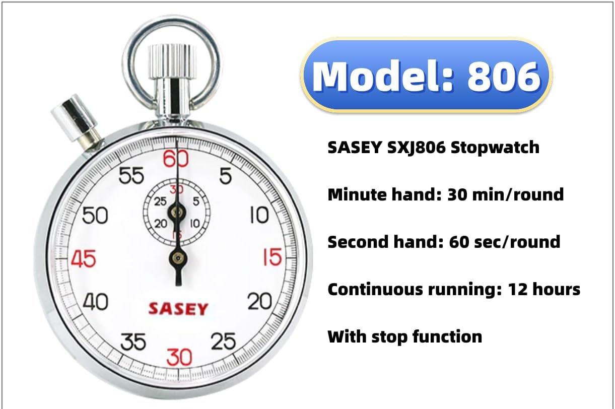 Handheld Mechanical Stopwatch, Sports Chronograph Timer for Training & Running (SXJ504)