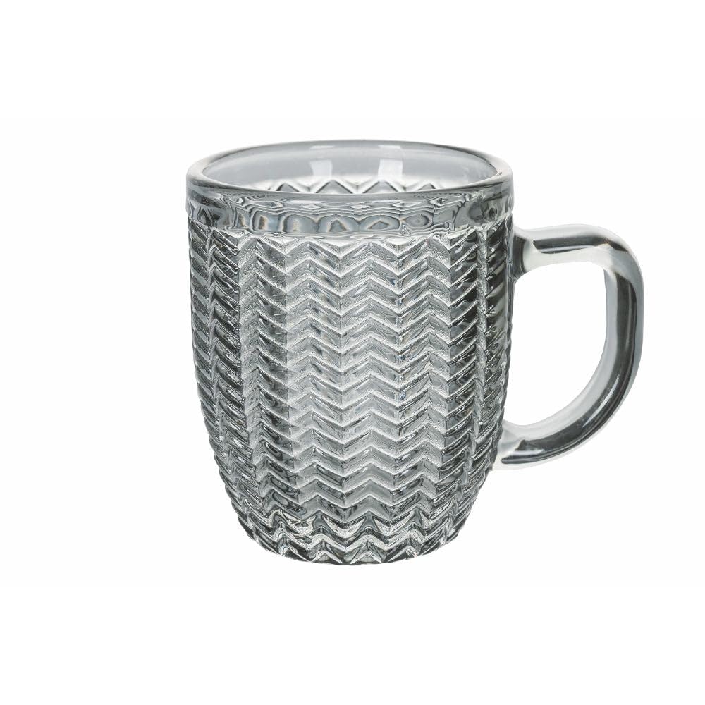 Set 6 tazzine caffè 90 ml in vetro colorato, Geometrie