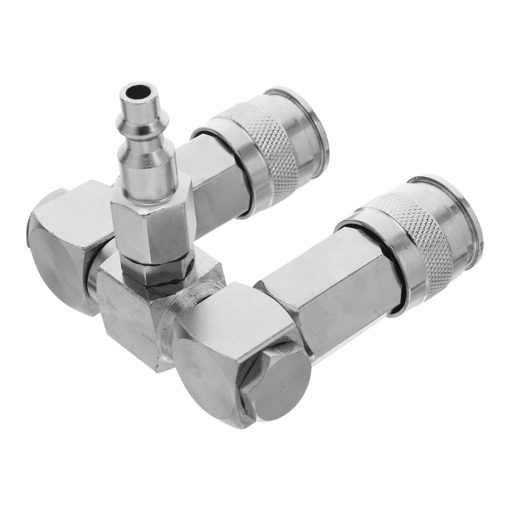 Connecteur étanche haute pression raccord pivotant acier nickelé