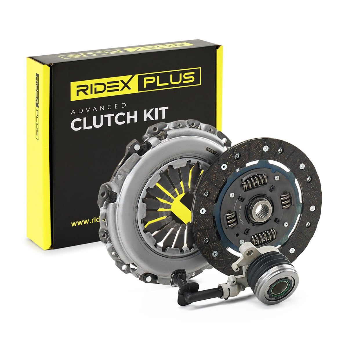 RIDEX PLUS 479C0272P Kit de embrague con desembrague central con plato de embrague sin cojinte de desembrague Compatible con RENAULT Megane 3 Grandtour KZ0/1
