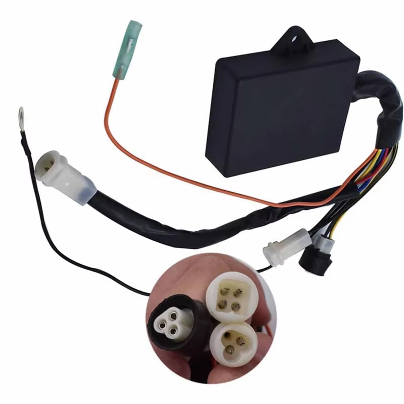 Compatible Con Yamaha Para Big Bear 350 YFM350FW 4x4 1990-1994 Motocicletas Caja De Encendido CDI OEM: 3HN-85540-10-00