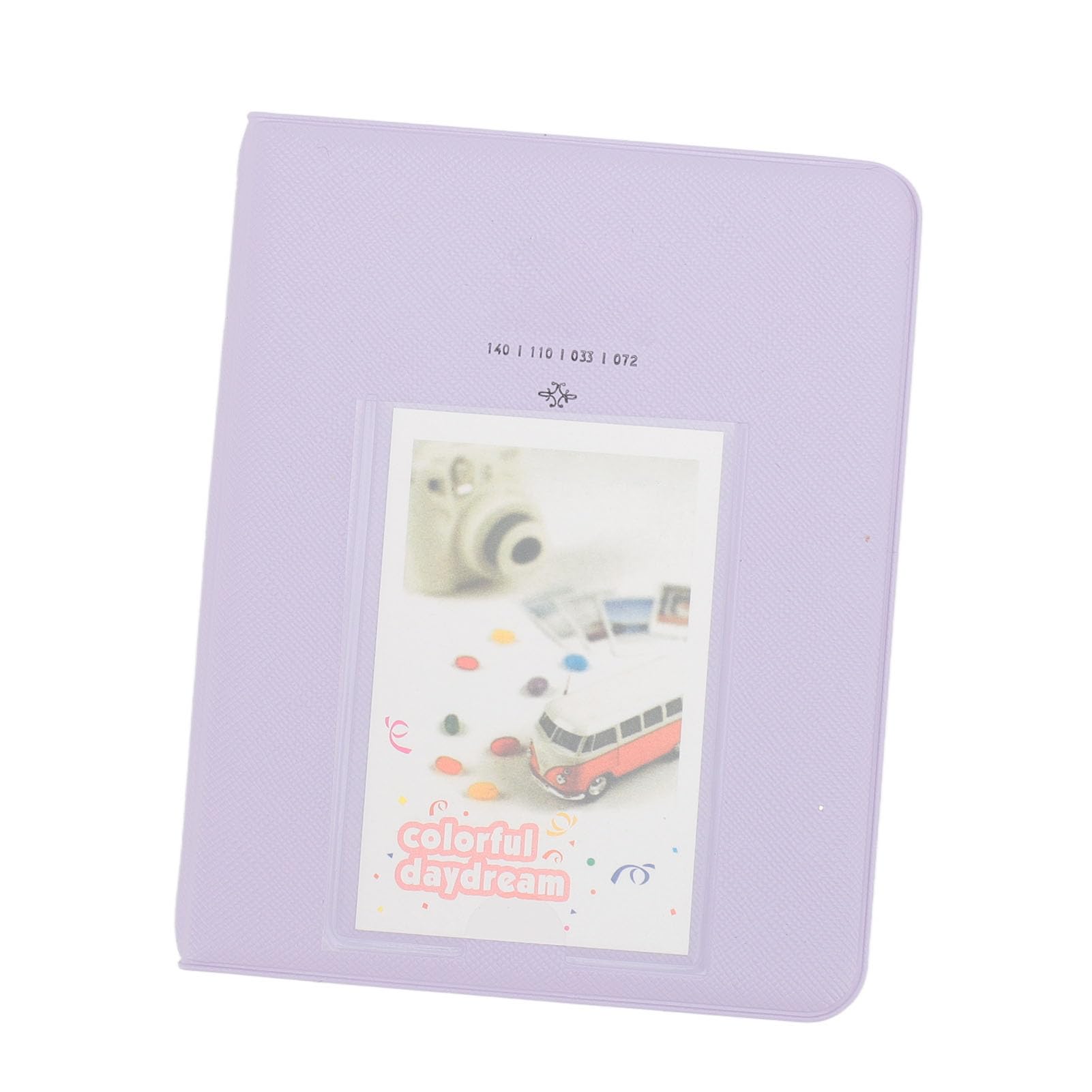 Mini 12 Elegante Custodia per Fotocamera in Pelle PU Borsa a Tracolla Portatile per Visualizzazione Foto per Mini 12 (Viola)