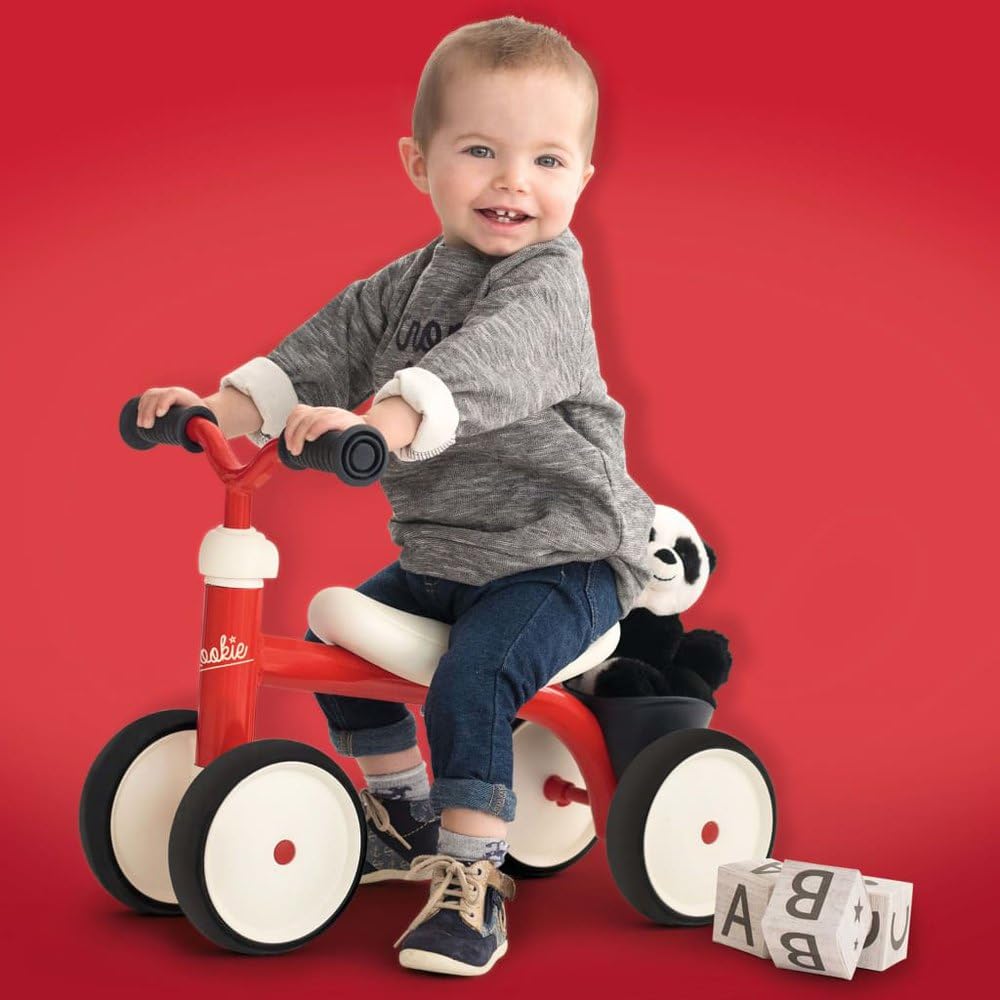 Smoby correpasillos Rookie Rojo de Cuatro Ruedas (721400)