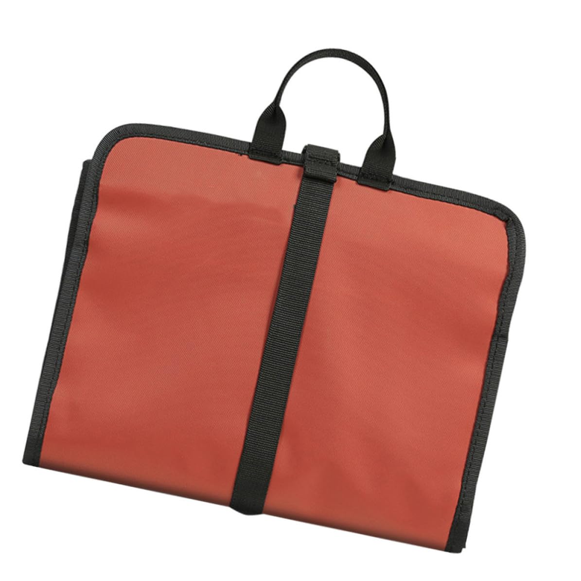 ibasenice Borsa Nylon Pieghevole Arrampicata per Attrezzatura da Arancione | Protezione Portatile per Equipaggiamento, Uso in Arrampicata, Formato Compatto per Trasporto Ordinato