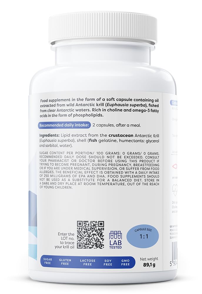 Osavi Super Krill Oil, 1180mg - 120 softgels
