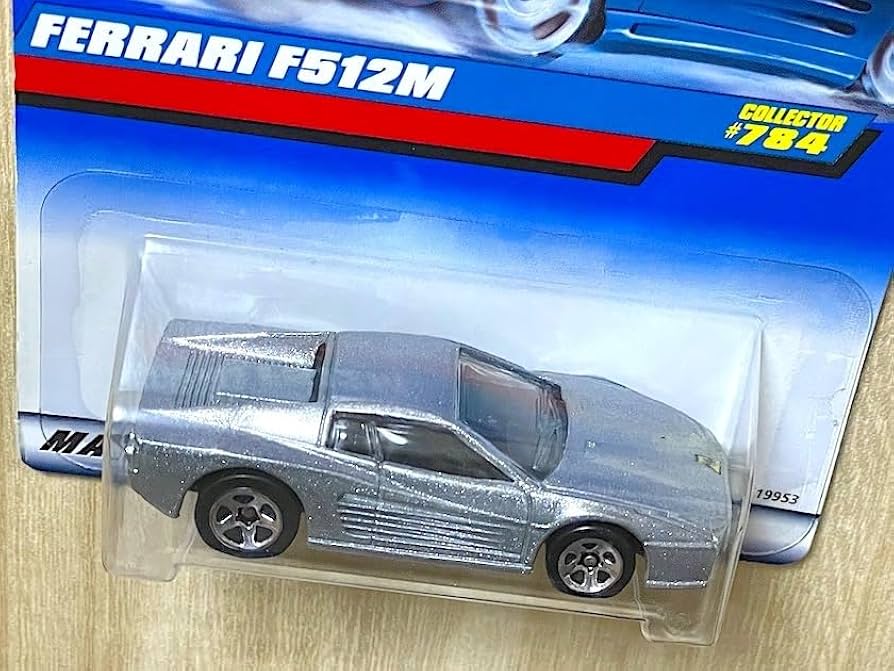 Amazon | 1998 ホットウィール フェラーリ F512M シルバー 5