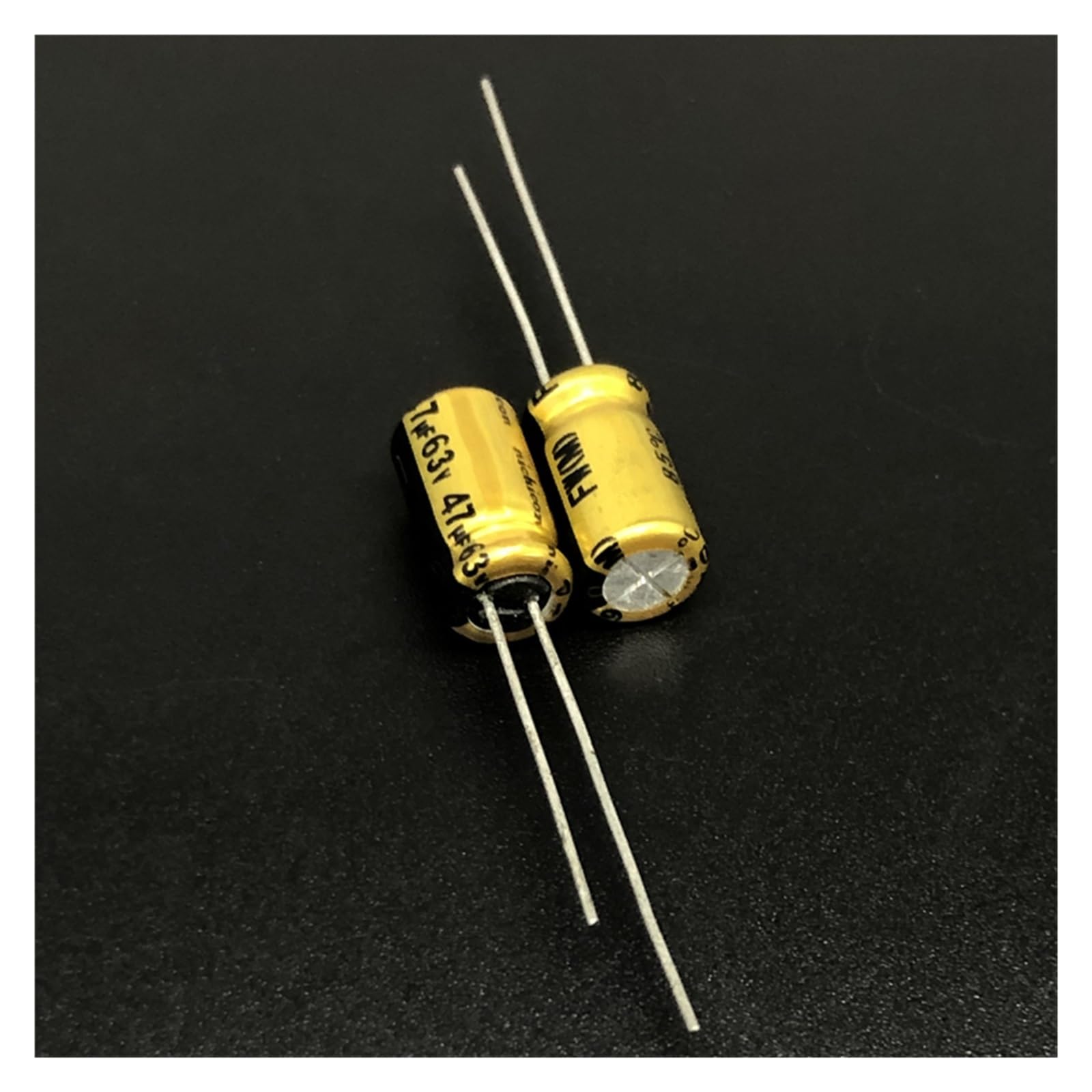 Condensatore Elettrolitico 47uf 63vdc 105ºc Misurato 6,3x12mm - Foto 8