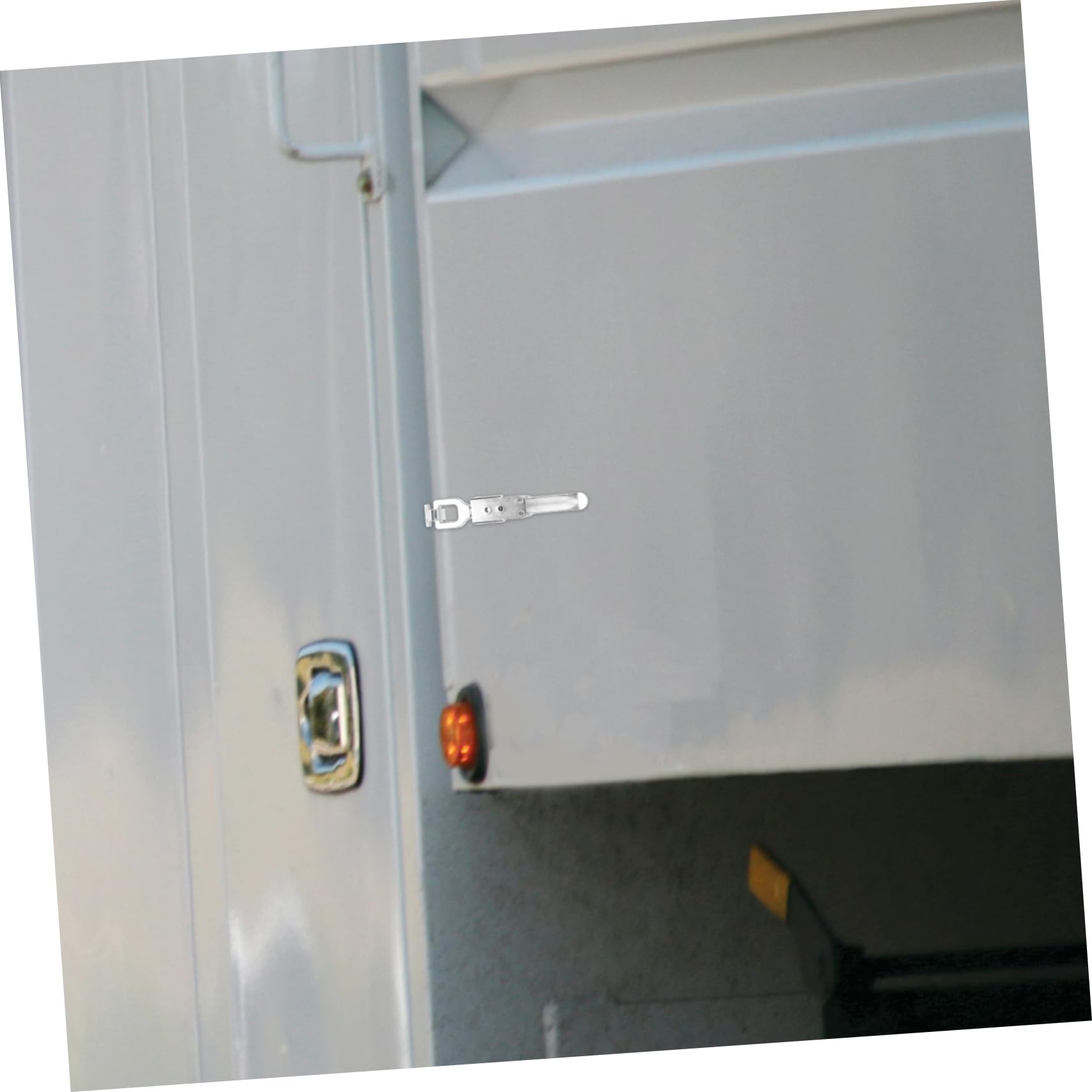 Ciieeo Pestillo de Sujeción Diseño Versátil y Fácil Instalación para Cerrojo Resistente y Seguro de Acero Inoxidable 304 para Puerta Trasera de Camión