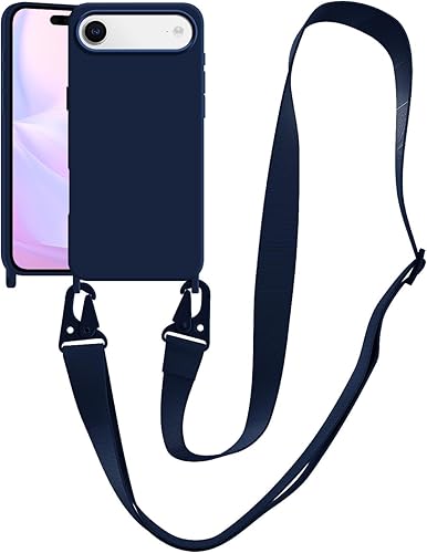 Miniatura 120 de Funda compatible con iPhone 13 con correa, funda cruzada para iPhone con cordón, ajustable, a prueba de golpes, protección contra caídas, funda