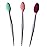 3 Pcs Lip Scrub Brush,Lip Scrubber Exfoliator,Double-Sided Silicone Lip Brush Tool for Men Women Lip Lightening, Lip Exfoliator Scrubber Tool for Dark Lips