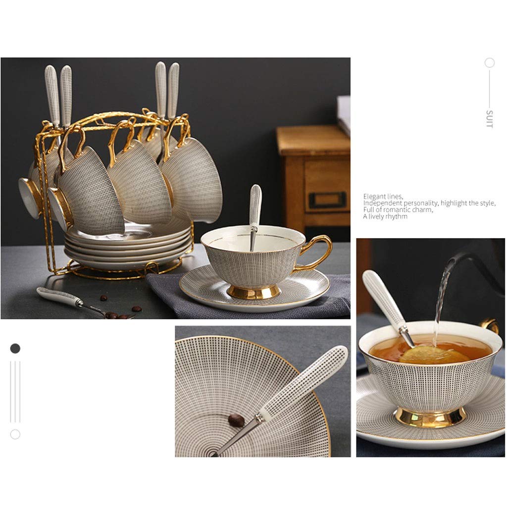 Filiżanka do kawy filiżanka do kawy kubek ceramiczny popołudniowa herbata zestaw filiżanek do kawy ze spodkiem łyżka prezent ślubny filiżanki do herbaty i kawy