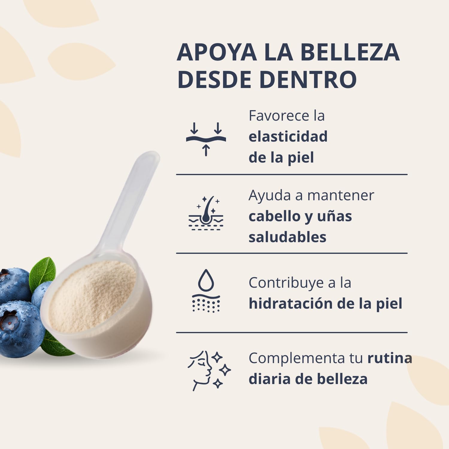 Golden Tree Premium Collagen Complex, 330 g, 30 Porciones | Colágeno en Polvo con MSM, Ácido Hialurónico, Vitamina C, Silicio, Péptidos de Colágeno, Tipos I III V X