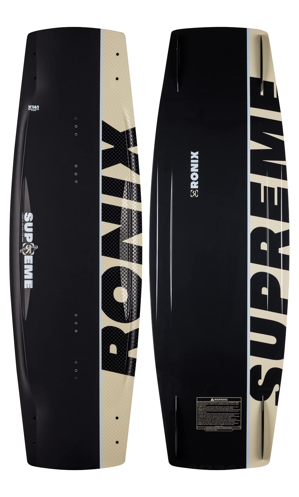 Ronix Wakeboard Package 137 - Supreme Wakeboard w/ Supreme Boa Boot - 6-7
