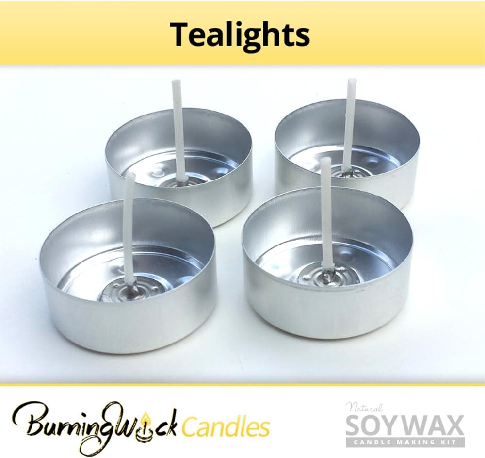 Natural Soy Scented Candle Making Kit - Makes 6 Candles - Perfect Starter Kit