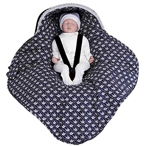 Couverture enveloppante pour sorties en poussette et nuits douces ELI
