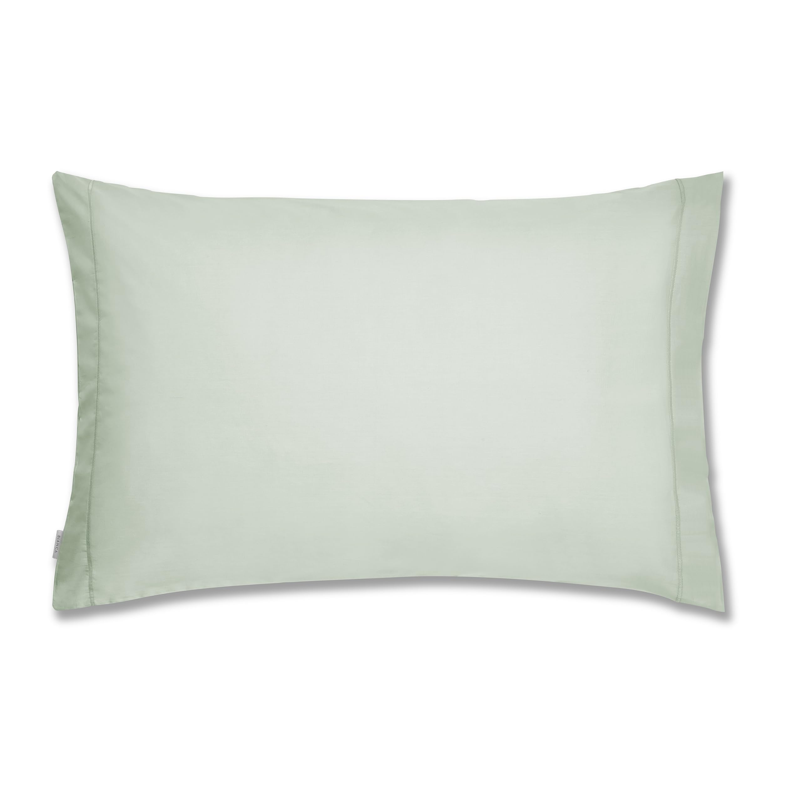 Bianca Plain Dyed Green Pillow Case 65x65 (2)