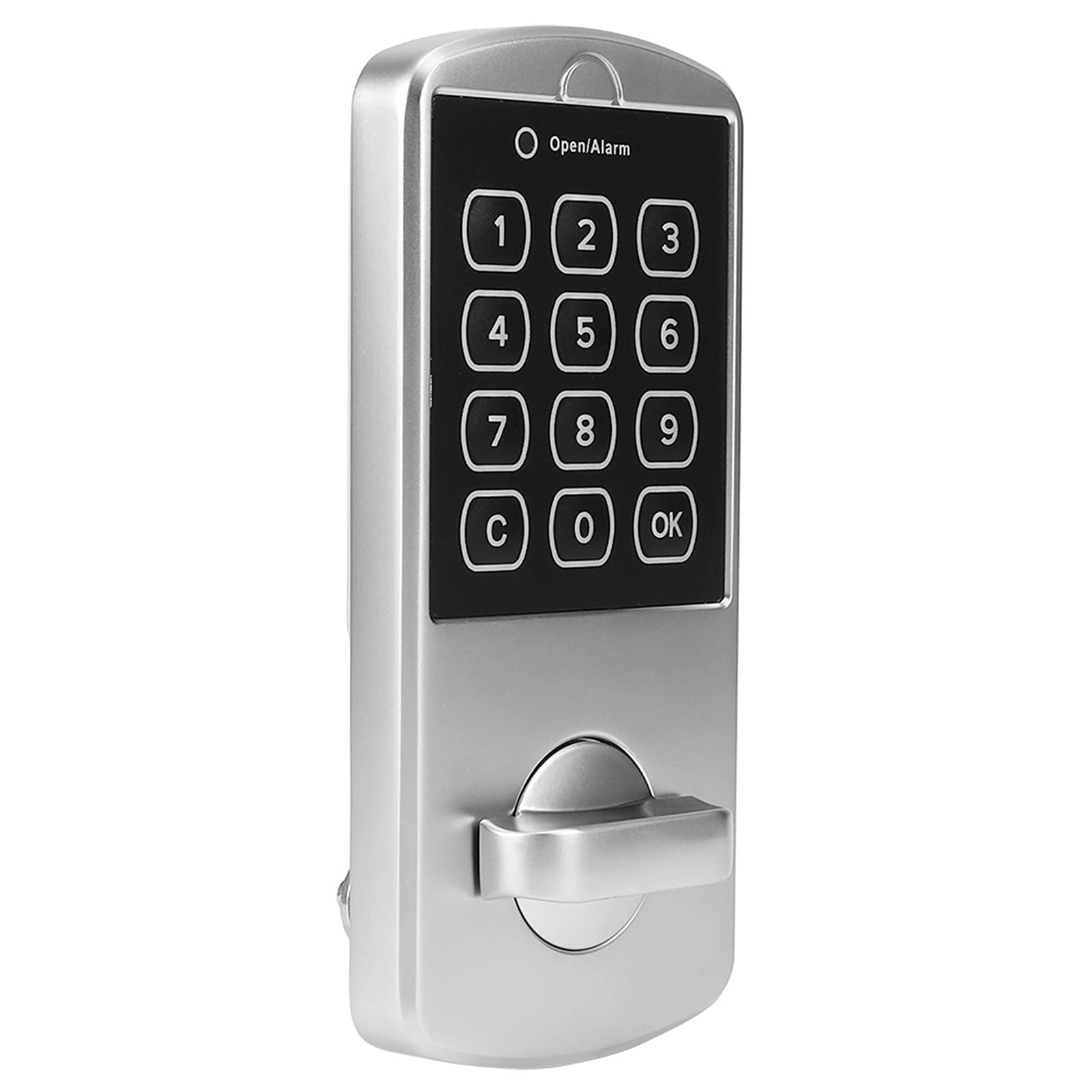 Cerradura Electrónica con Contraseña sin Llave para Puerta de Gabinete, Cerradura de Seguridad Fuerte, Fácil Acceso para el Hogar y la Oficina, Aleación de Zinc de 1 a 15 Dígitos (Estilo