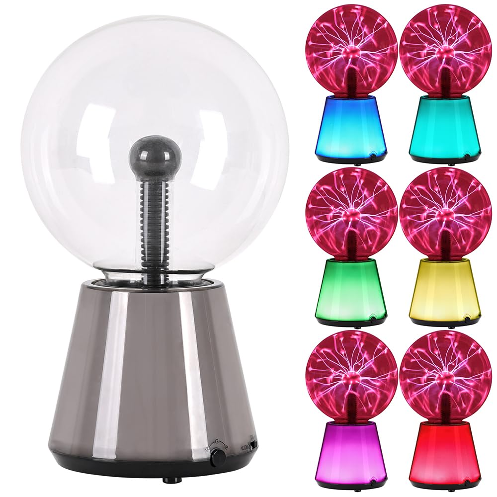 Lesser & Pavey Plasma Ball Lamp for Home & Living Room | Festive Table Lamp for Home Décor | Stylish Night Light for Bedroom & Hallway | Lovely Gift for Women & Men