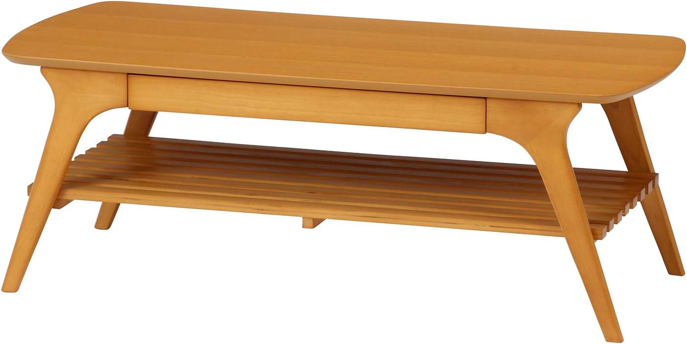 マルニ木工 木製センターテーブル オーバル 楕円形 ビンテージ