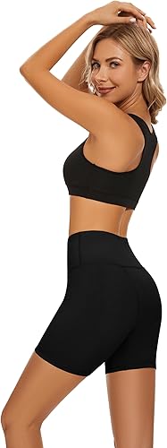 Miniatura 10 de Period Boyshorts de flujo pesado a prueba de fugas Pantalones cortos menstruales de cintura alta Ropa interior de período de las mujeres