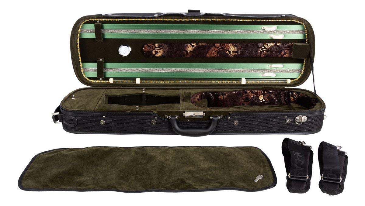Geigenkoffer Holz Lord 4/4 olive M-Case