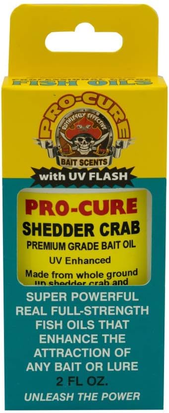 Pro-Cure Shedder Crab Bait Oil, 2-Ounce, BO-SDR