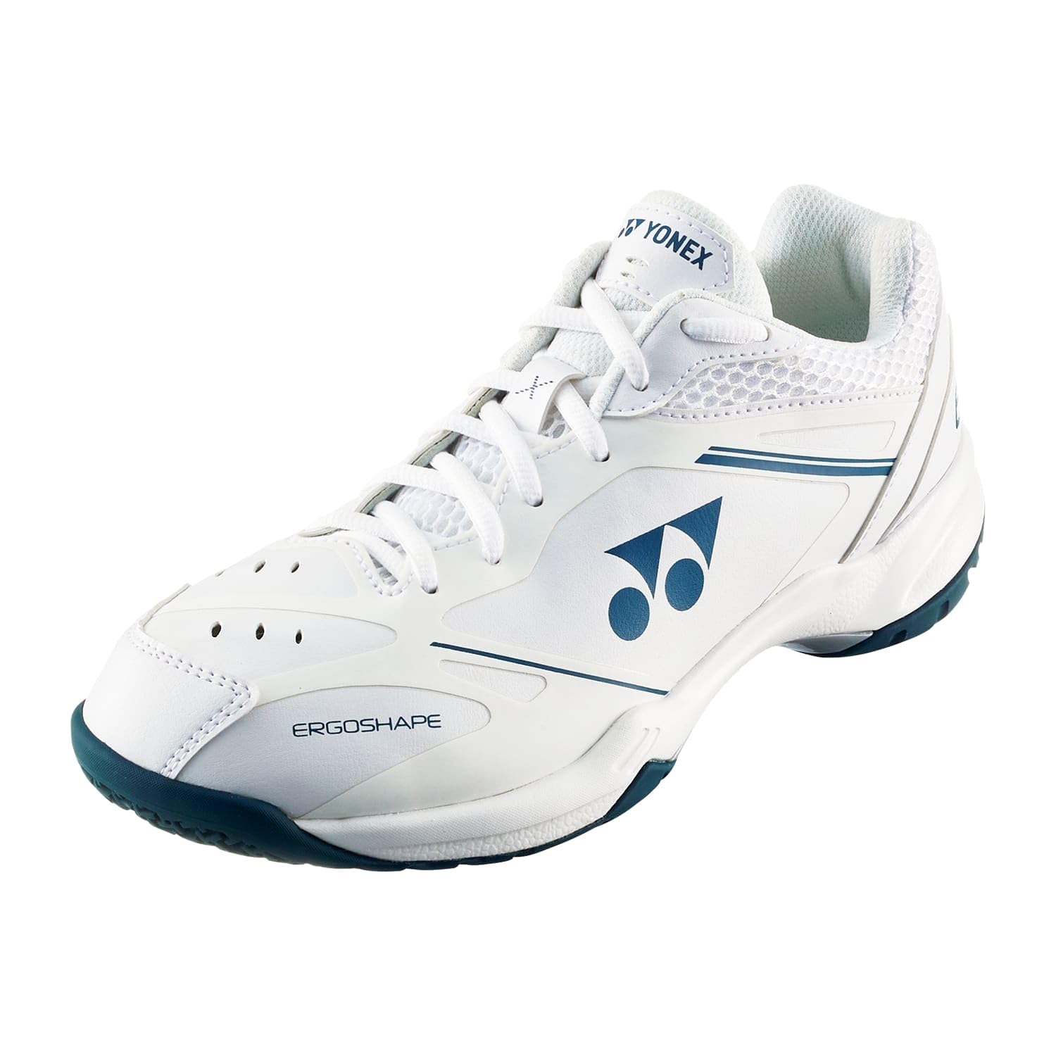 YONEX Power Cushion X4 Unisex Badmintonschuh Gr. 45 – Weiß | Leicht, dämpfend & rutschfest | Komfort & Stabilität für Training & Wettkampf