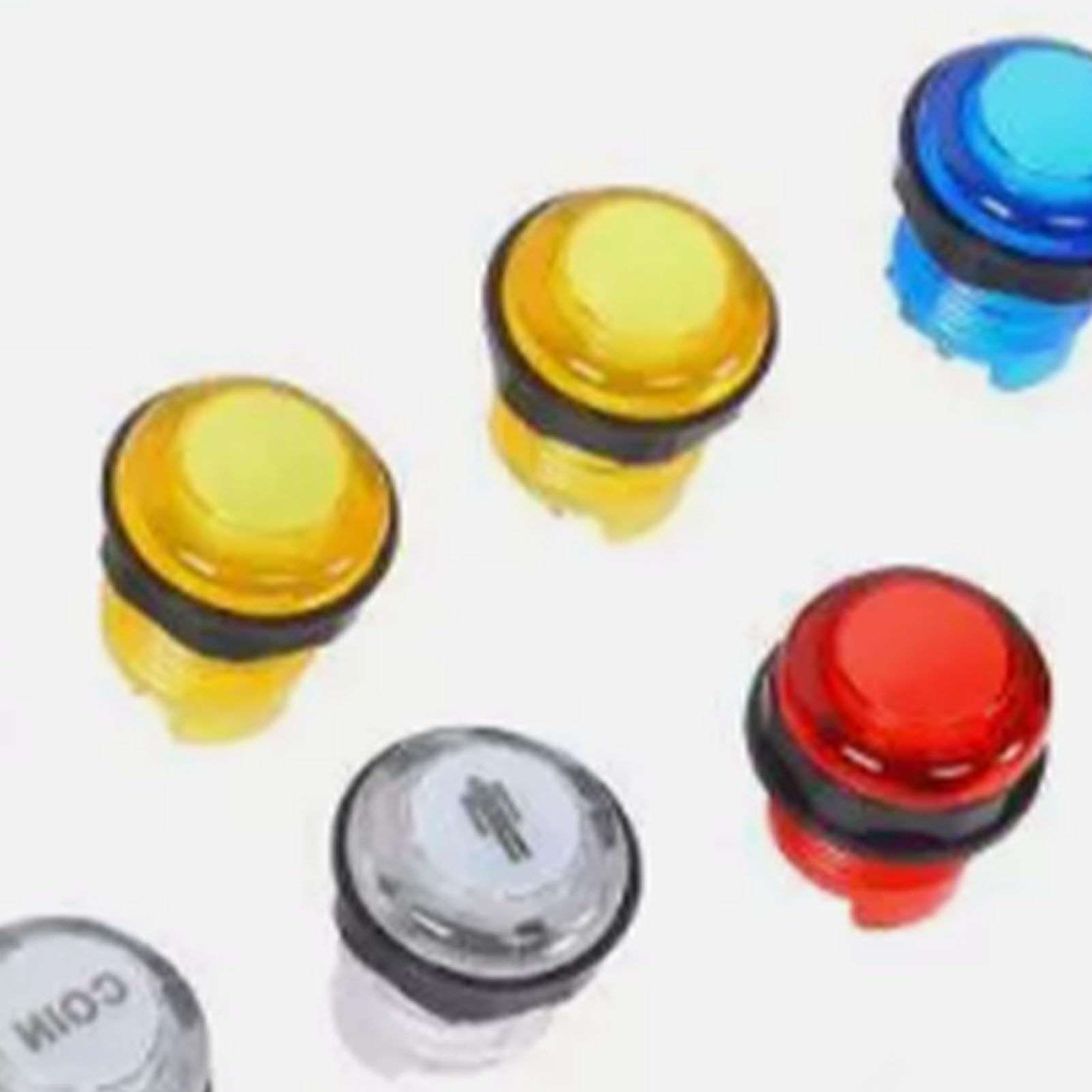 DIY zestaw joysticka arkadowego Joystick płytkowy 5P USB PC Joystick podświetlane przyciski kontroler gier arkadowych