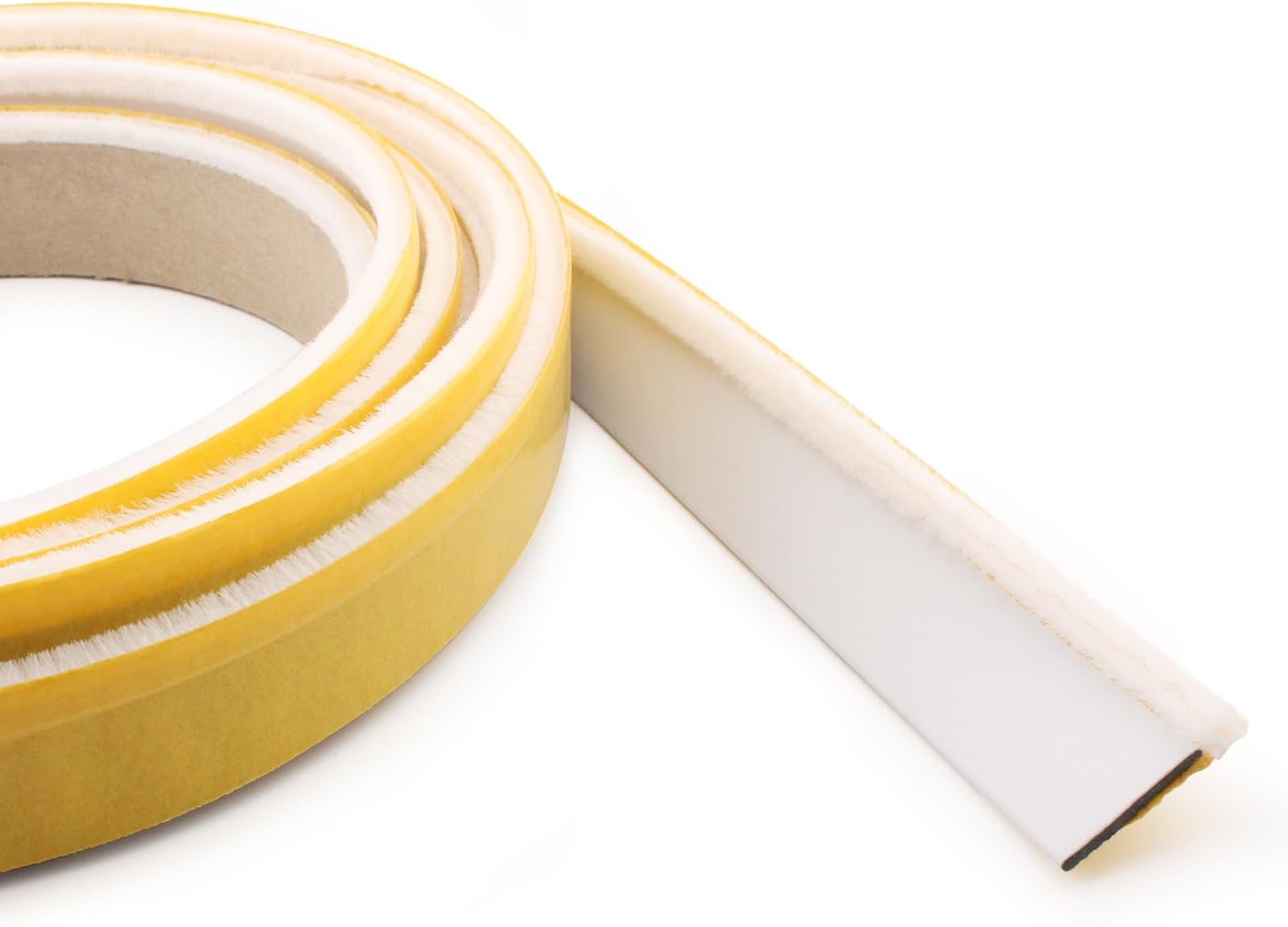 EAI Surface Self Adhesive Intumescent Seal Strip Fire Smoke Draft and Insect Protection - 5.2m – White