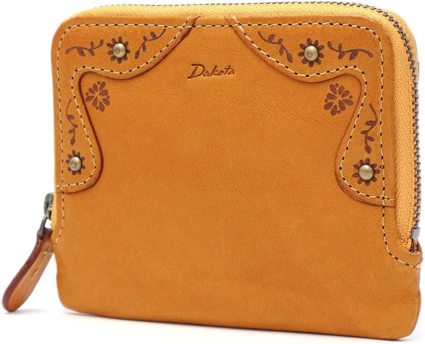 Amazon | [ダコタ] ミニ財布 本革 レディース ブルー DA-31605