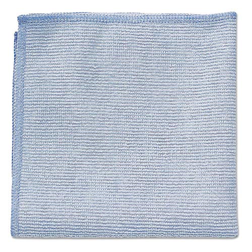 Rubbermaid Commercial 12In X 12In Microfiber Light Duty Cleaning Cloth, Blue, 24-Pack (1820579) #TOP3