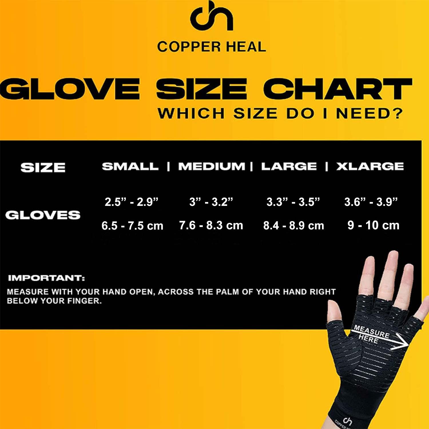 COPPER HEAL Arthritis Compression Gloves Rheumatoid Carpal Tunnel glove pains hands support finger joint wrist brace fingerless gloves women arthritis pain relief RSI hand pain : Health & Household