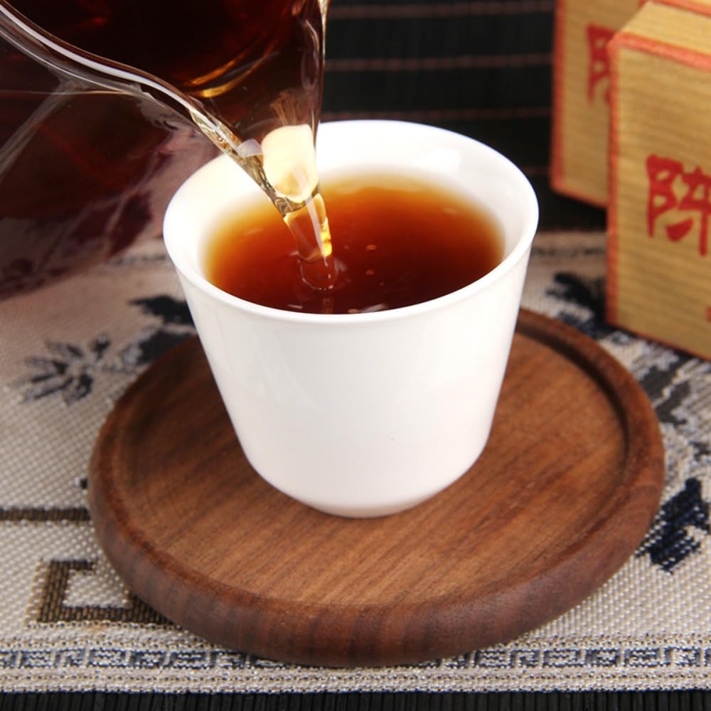 Dojrzała Herbata Yunnan Menghai Pu'er 50g*10 Starzona Herbata Aromatyzowana, Bardziej Aromatyczna Z Wiekiem