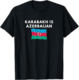Country Support Azerbaijan 2020 Free Karabakh is Azerbaijan T-Shirt