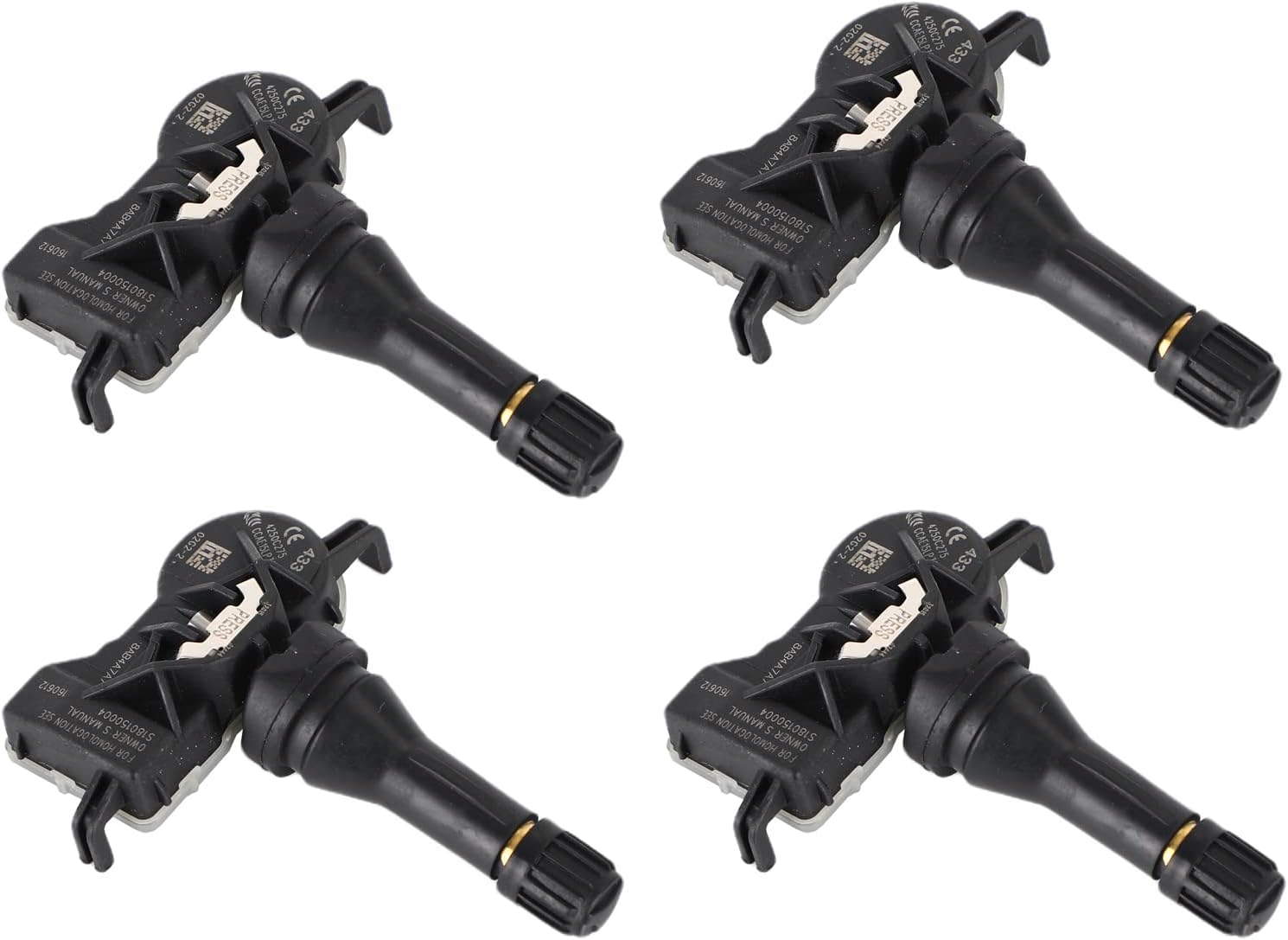 Car 4X TPMS Tire Pressure Sensor 4250C275 fits for Mitsubishi Attrage A10 2014/10-2021/06, B-SUV 2017/01-2019/12, Mirage 2014/01-2021/06, Shogun Sport 2018/01-2020/12