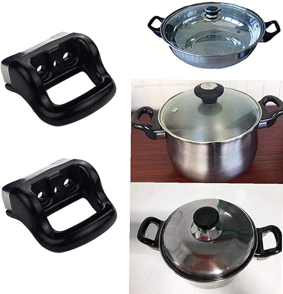 2 Pieces Pressure Cooker Handle Pressure Cooker Side Support Handle Aluminum Pressure Cooker Handle Spare Parts Pan Handle (3L?Cher Multipurpose)