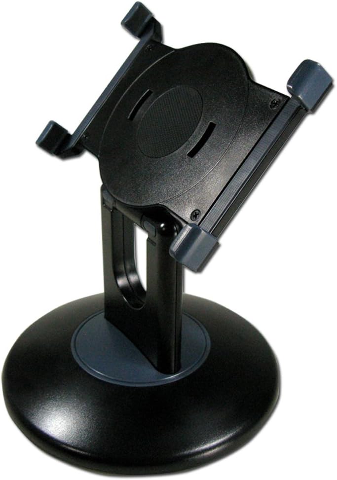 AidataUS-2002 Tablet ViewStation with Desktop Weighted Base, Black, Secure Fit for Most 7" to 10" Tablets