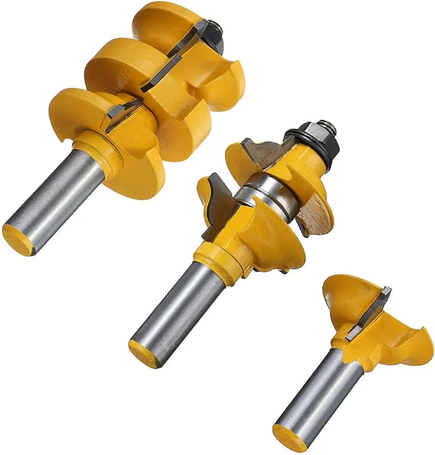 Router bits 3pcs 1/2 Inch Shank Entrance Rod and Ogee