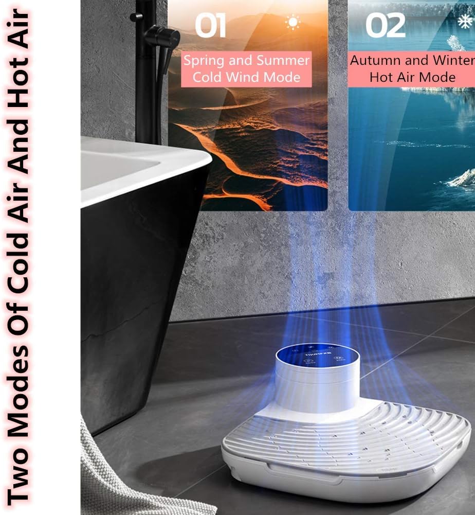 Body Dryer, Warm Or Natural Air Wind, Open Pet Dry, for Bathroom Sports Center Gym