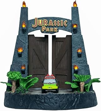 Factory Entertainment Jurassic Park Gates Environment Sculpture