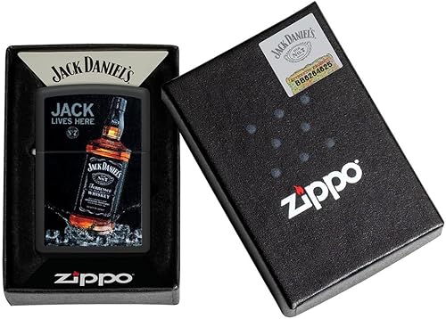 Miniatura 6 de Zippo encendedor con logo de Jack Daniels