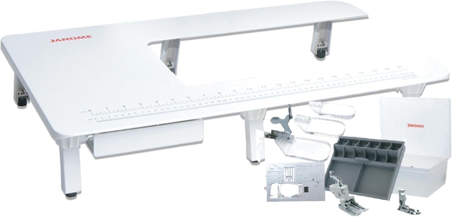 Janome Continental M6 Flatbed Quilting and Sewing Machine with Bonus Kit