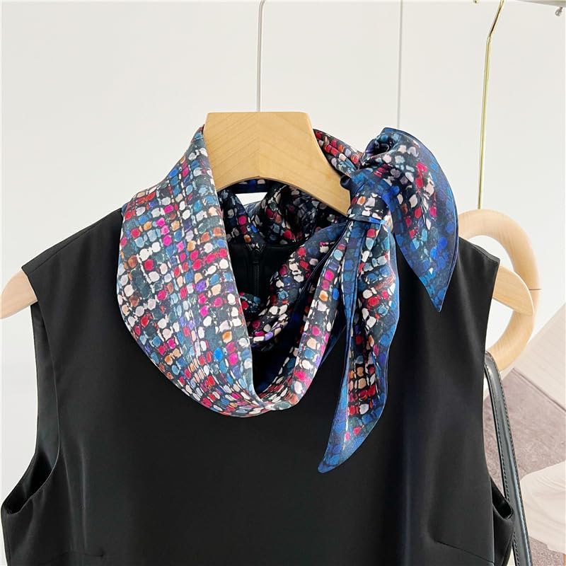 MEISEE 100% Mulberry Silk Scarf for Women 59”*6.3” Long Headscarf Neck Scarf Hair Wraps and Shawls with Gift Packed - Image 5