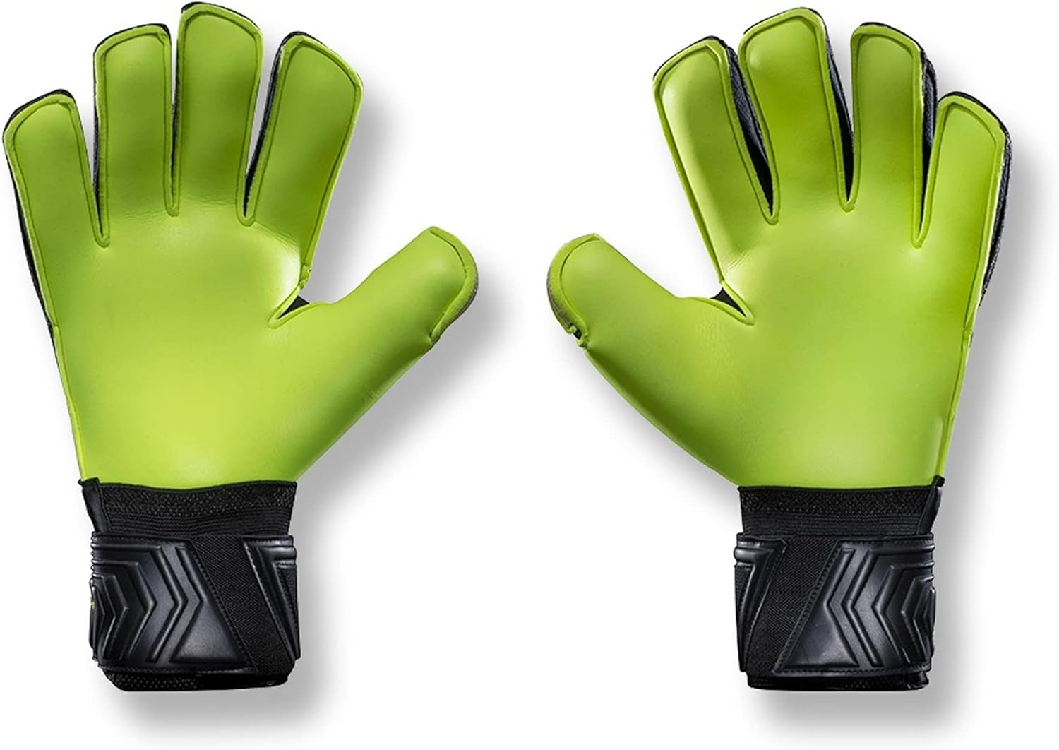 Storelli Gladiator Recruit 3.0 Goalkeeper Gloves | Youth Soccer Goalie Gloves with Finger Spines | Enhanced Finger and Hand Protection | Black & Yellow : Sports & Outdoors