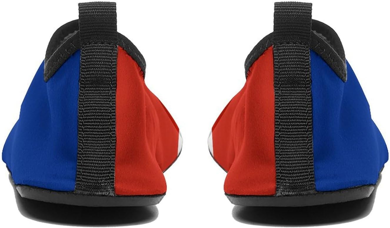 Flag of Dominica Water Shoes Quick-Dry Sports Barefoot Shoes Swim Shoes Slip-on for Beach Pool Yoga